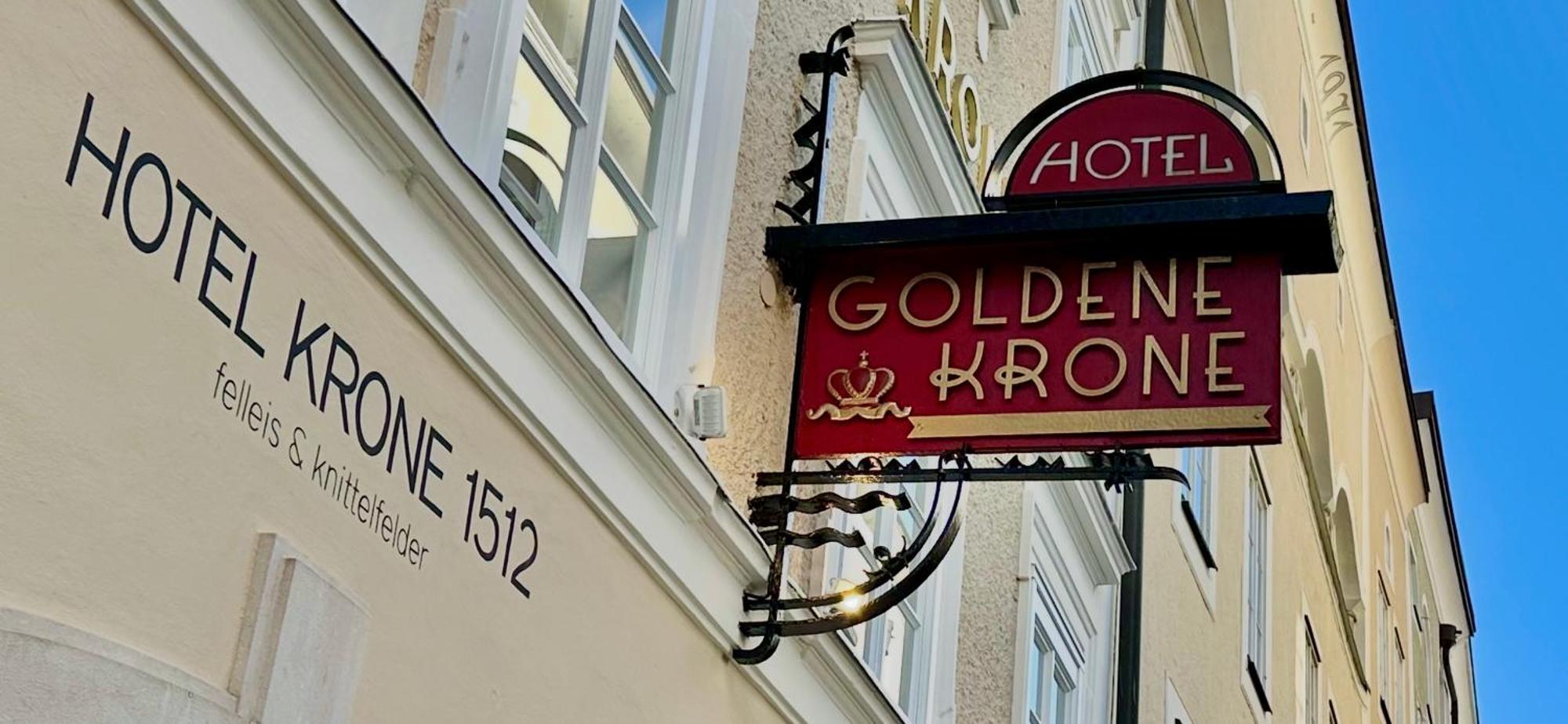 Hotel Krone 1512 Salzburg Exterior photo